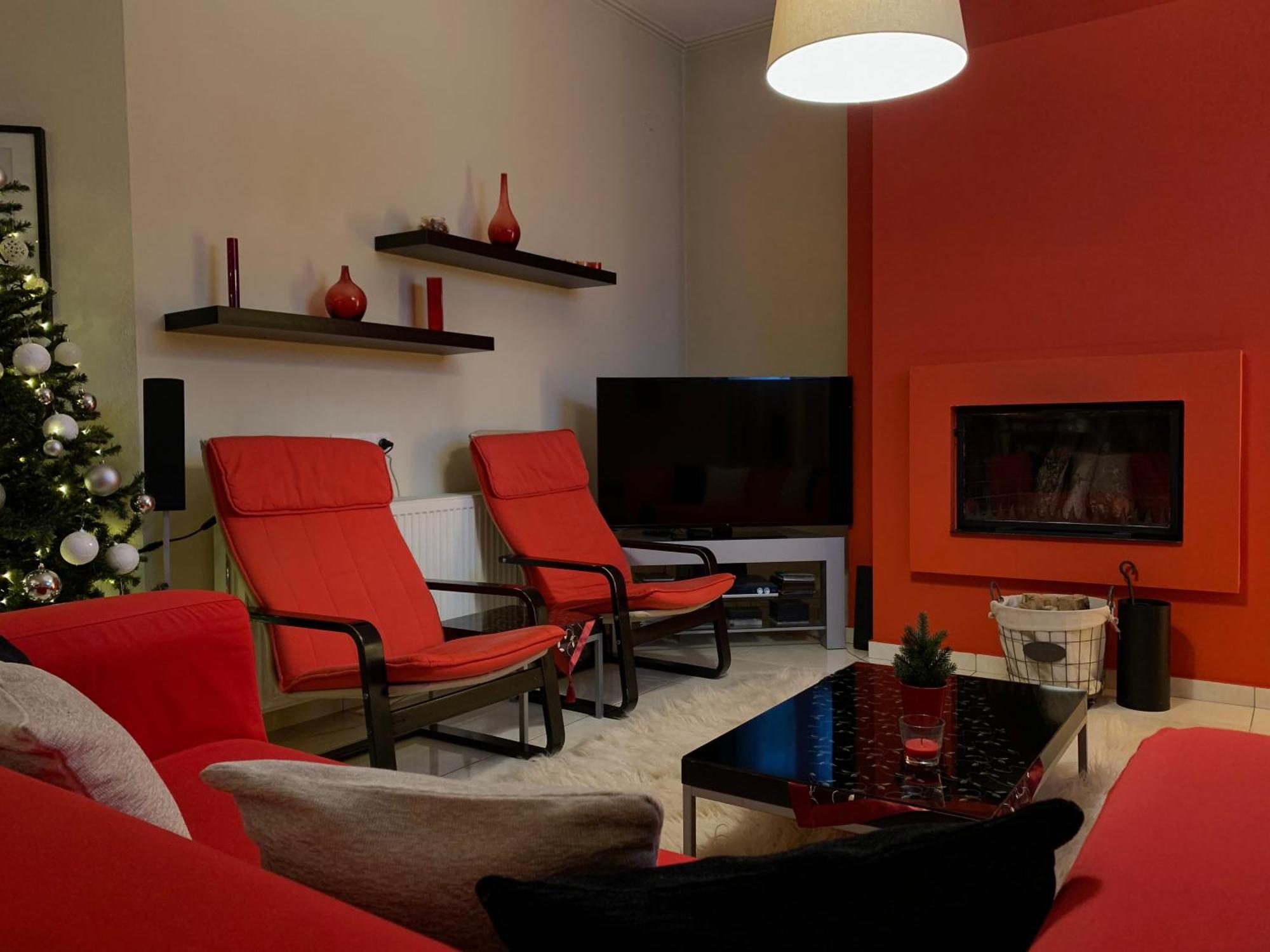 Sweet Red Home Tríkala Dış mekan fotoğraf